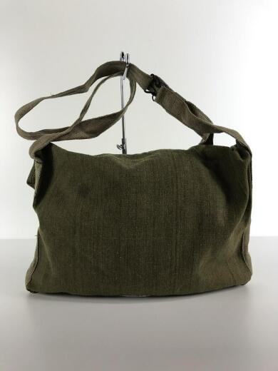 画像：FRENCH MILITARYフランス軍/40s/ブレッドバッグ/リネン/カーキ/無地4