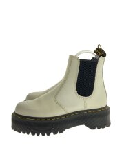 サイドゴアブーツ/38/WHT/AW006