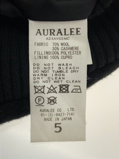 商品画像：ベスト/5/ウール/BLK/A23AV02MC 4