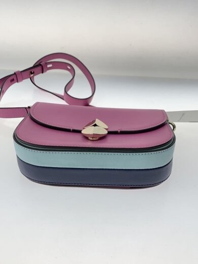 商品画像：ショルダーバッグ/レザー/PNK/無地/PXRUA792 4