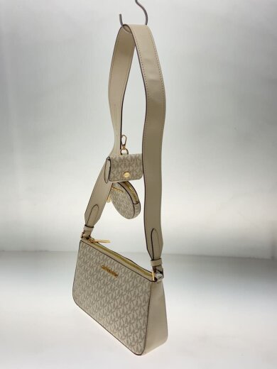 商品画像：ショルダーバッグ/レザー/WHT/総柄/35S1GTVC3B 2