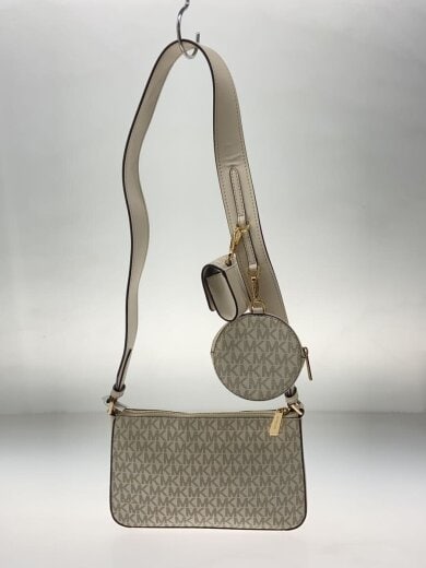 商品画像：ショルダーバッグ/レザー/WHT/総柄/35S1GTVC3B 3