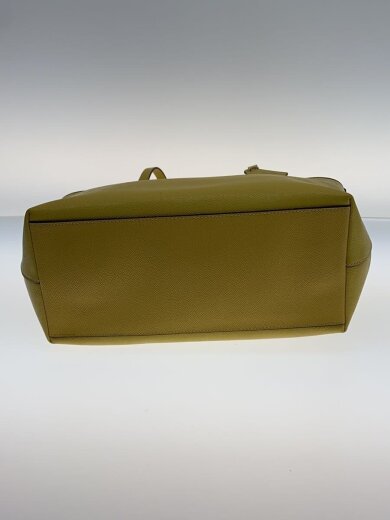 商品画像：トートバッグ/レザー/YLW/F58846 4