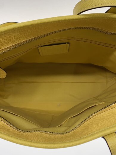 商品画像：トートバッグ/レザー/YLW/F58846 6