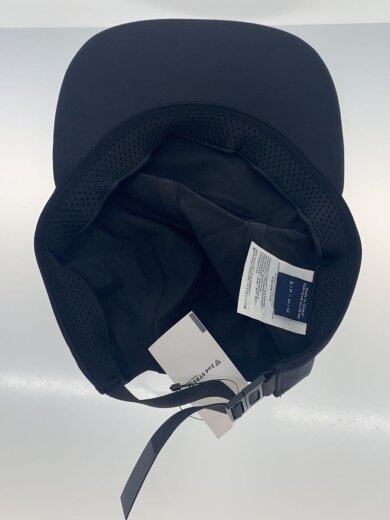 商品画像：キャップ/S/ナイロン/BLK/無地/メンズ 4