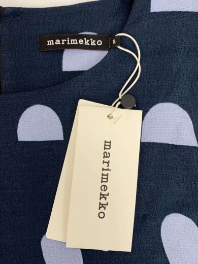 商品画像：長袖ワンピース/38/レーヨン/NVY/52174-1-45506 3