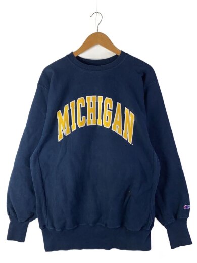 商品画像：90s/メキシコ製/MICHIGAN/スウェット/XL/コットン/NVY// 1