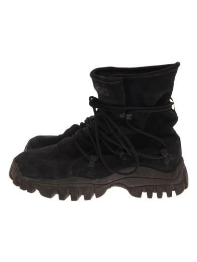 画像：ASICSブーツ/27cm/BLK/スウェード/F9109201