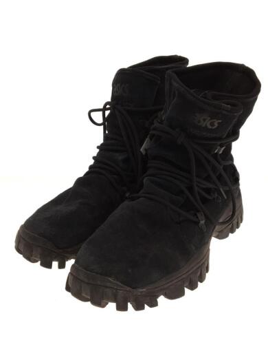 画像：ASICSブーツ/27cm/BLK/スウェード/F9109202