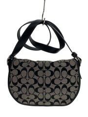 ショルダーバッグ_シグネチャー_グレー/キャンバス/GRY