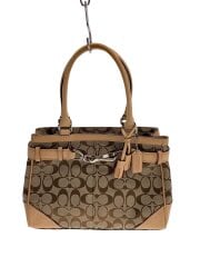 トートバッグ_シグネチャー/キャンバス/BEG