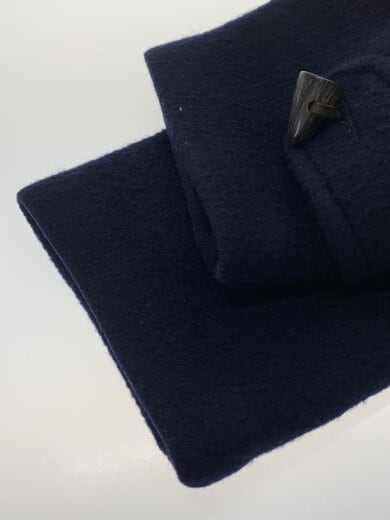 商品画像：ダッフルコート/38/ウール/NVY/MADE IN ENGLAND/全体的に毛玉有 6