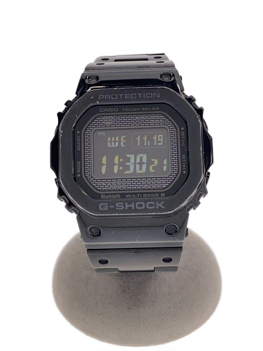 CASIO / ソーラー腕時計・G-SHOCK/デジタル/BLK/BLK