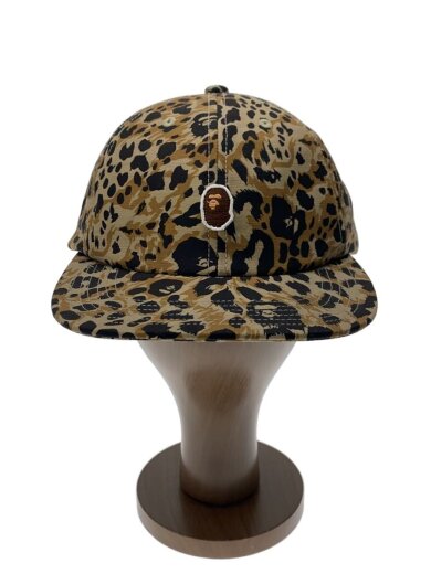 商品画像：キャップ/FREE/コットン/BEG/レオパード/メンズ/001CPL801004M 1