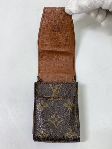 商品画像：エテュイ・シガレット_モノグラム・キャンバス/レザー/BRW/レディース 4