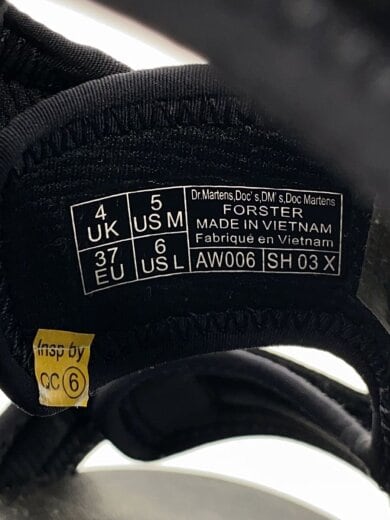 商品画像：サンダル/UK4/BLK/FORSTER 5