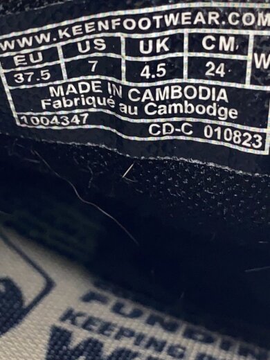 画像：KEENローカットスニーカー/24cm/BEG/1004347//5