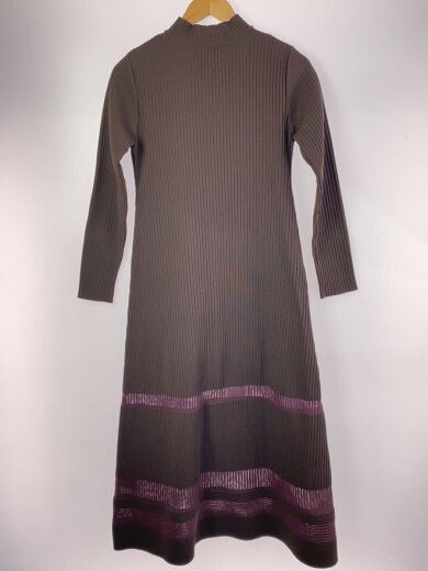 商品画像：長袖ワンピース/FREE/ポリエステル/BRW/143210001 2