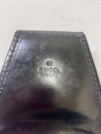商品画像：シガレットケース_グッチシマ/レザー/BLK/メンズ 3