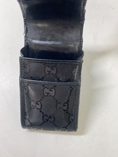 商品画像：シガレットケース_グッチシマ/レザー/BLK/メンズ 4