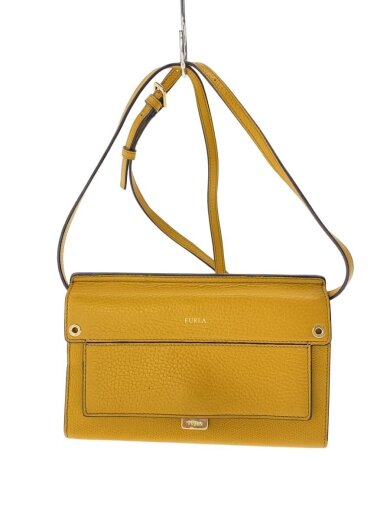 商品画像：ショルダーバッグ/レザー/YLW 1