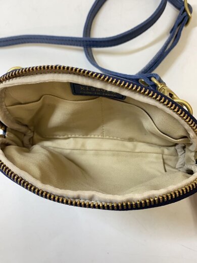 商品画像：ショルダーバッグ/レザー/BLU/無地 6