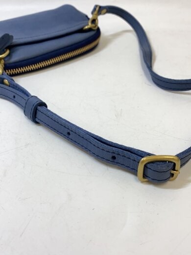 商品画像：ショルダーバッグ/レザー/BLU/無地 7