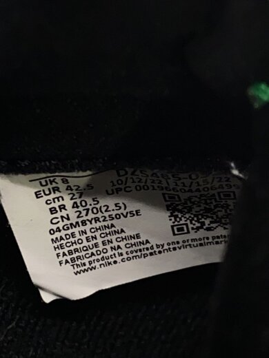 商品画像：AIR JORDAN 1 RETRO HIGH OG_エア ジョーダン 1 レトロ ハイ OG/27cm/GRN 5