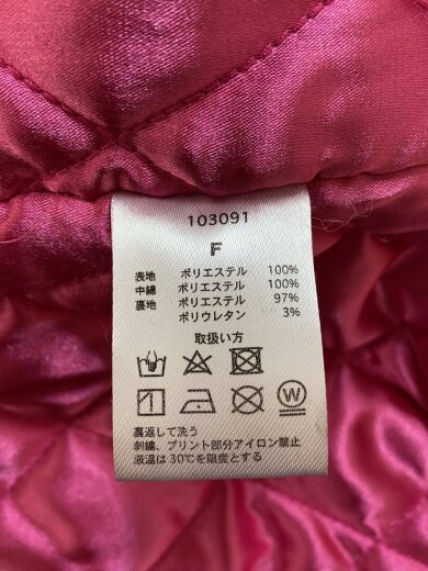 商品画像：ブルゾン/FREE/--/PNK/総柄/1081000000169/猛兎注意 4