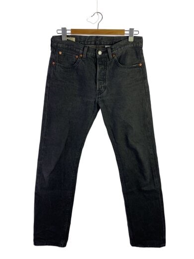 商品画像：ストレートパンツ/31/コットン/BLK/00501-3389// 1