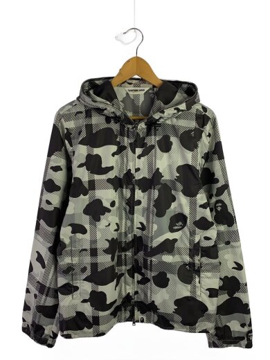 商品画像：ジャケット/M/ポリエステル/GRY/カモフラ// 1