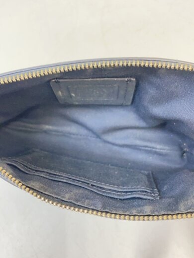 商品画像：×スヌーピー/ポーチ/レザー/BLU/6481/汚れ有 6