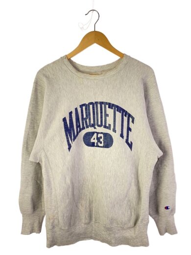 商品画像：スウェット/XL/コットン/GRY/プリント/90s前期/MARQUETTE UNIVERSITY/状態考 1
