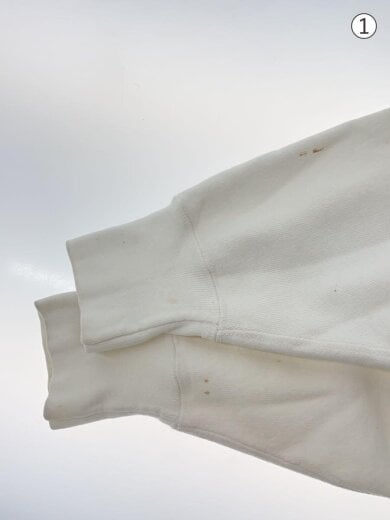 商品画像：スウェット/L/コットン/WHT/プリント/80s/MASSACHUSETTS OF UNIVERSITY 4