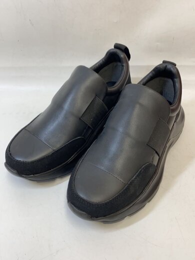 商品画像：ローカットスニーカー/M/BLK/フェイクレザー/ZU23-AJ095-26/ベルテッドスニーカー 2