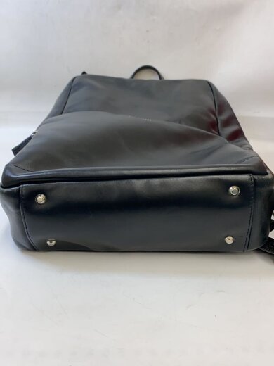 商品画像：リュック/レザー/BLK/73113 4