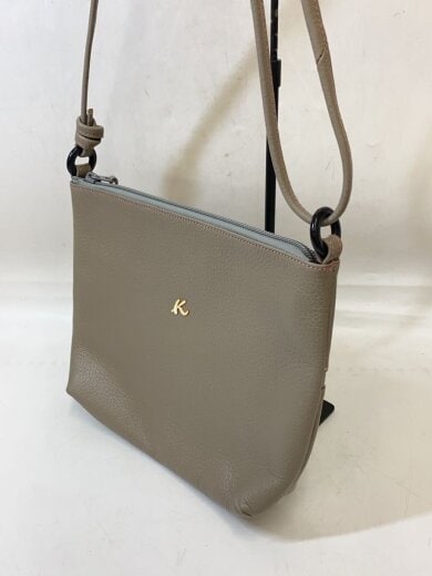 商品画像：ショルダーバッグ/レザー/GRY 2