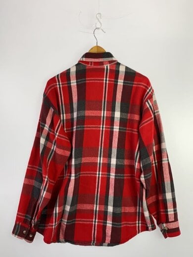 画像：ST JOHN’S BAY × BIGMAC70-80s/長袖シャツ/L/コットン/RED/チェック2