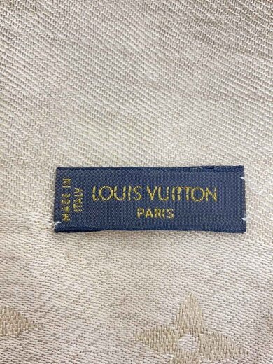 商品画像：ショール・モノグラムシャイン_モノグラム/シルク/BEG/レディース 2