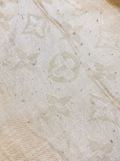 商品画像：ショール・モノグラムシャイン_モノグラム/シルク/BEG/レディース 5