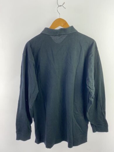 商品画像：長袖ポロシャツ/--/コットン/BLK/BEV41-100-09 2