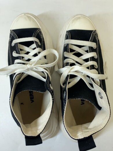 商品画像：ハイカットスニーカー/23.5cm/BLK/1SE432 3