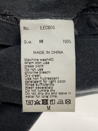 商品画像：Tシャツ/M/コットン/GRY/LEC905// 4