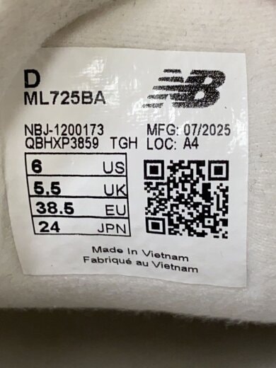 商品画像：ML725/グレー/24cm/GRY// 5