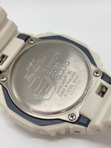 商品画像：クォーツ腕時計_G-SHOCK/デジタル/ラバー/WHT/WHT 4