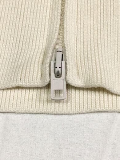 画像：Maison Margiela18AW/デザイン切替リングジップアップニット/セーター(厚手)/S/ウール/WHT6