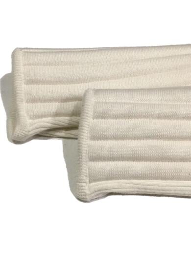 画像：Maison Margiela18AW/デザイン切替リングジップアップニット/セーター(厚手)/S/ウール/WHT7