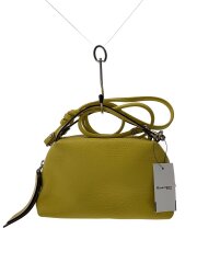 アリファS/ショルダーバッグ/レザー/イエロー