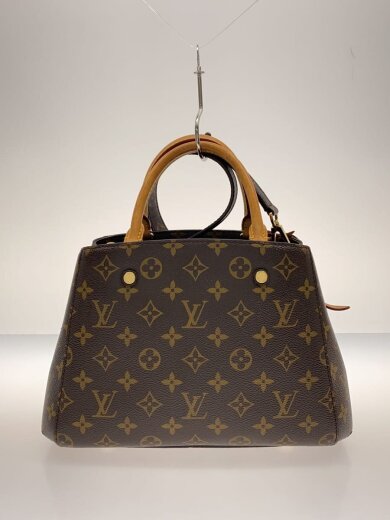 商品画像：モンテーニュBB_モノグラム・キャンバス/PVC/ブラウン 3