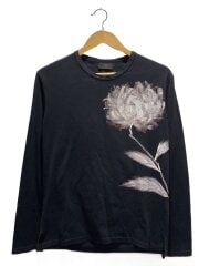 カットソー/3/コットン/ブラック